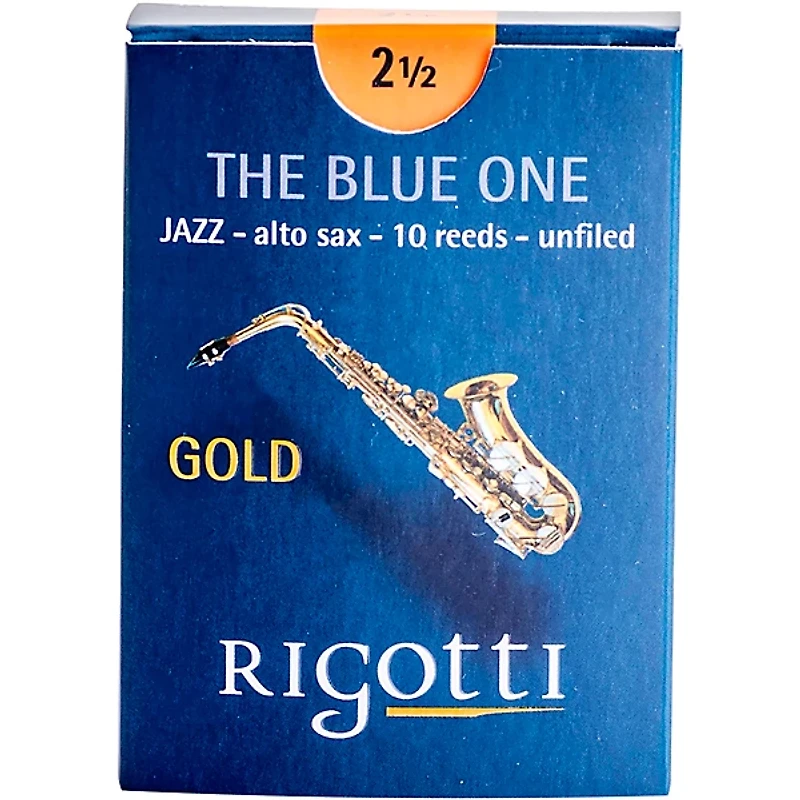 Rigotti Gold Alto Saxophone Reeds Strength 3 Light