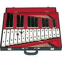 Rhythm Band 25 Note Chromatic Plastic Resonator Bell Set