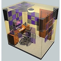 Auralex Alpha-DST Roominator Kit 76-Piece Pack