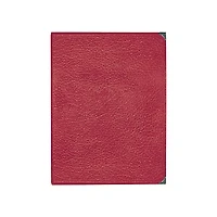 Deer River Deluxe Leatherette Choral Folio Red