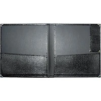 Deer River Deluxe Grand Concert Band Folio With Pencil Holder Blue with Pencil Pocket and Window