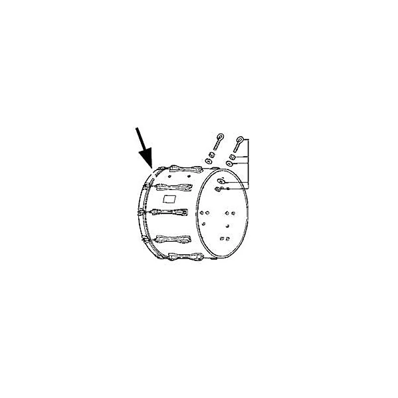 Pearl Competitor Series Bass Drum Hoops