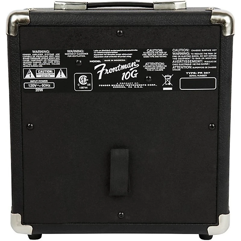 Fender Frontman 10G 10W Guitar Combo Amp Black