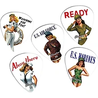 Clayton American Hotties 1 Dozen Guitar Picks Medium