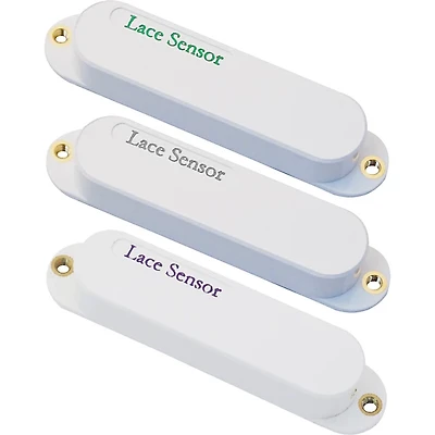 Lace Sensor Emerald-RW Silver-Purple Guitar Pickup Set