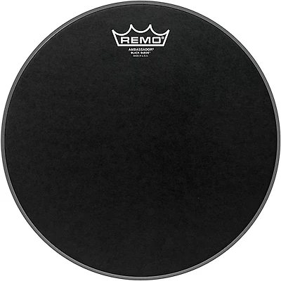Remo Black Suede Ambassador Batter Drum Head