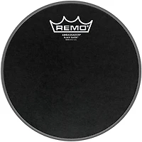 Remo Black Suede Ambassador Batter Drum Head