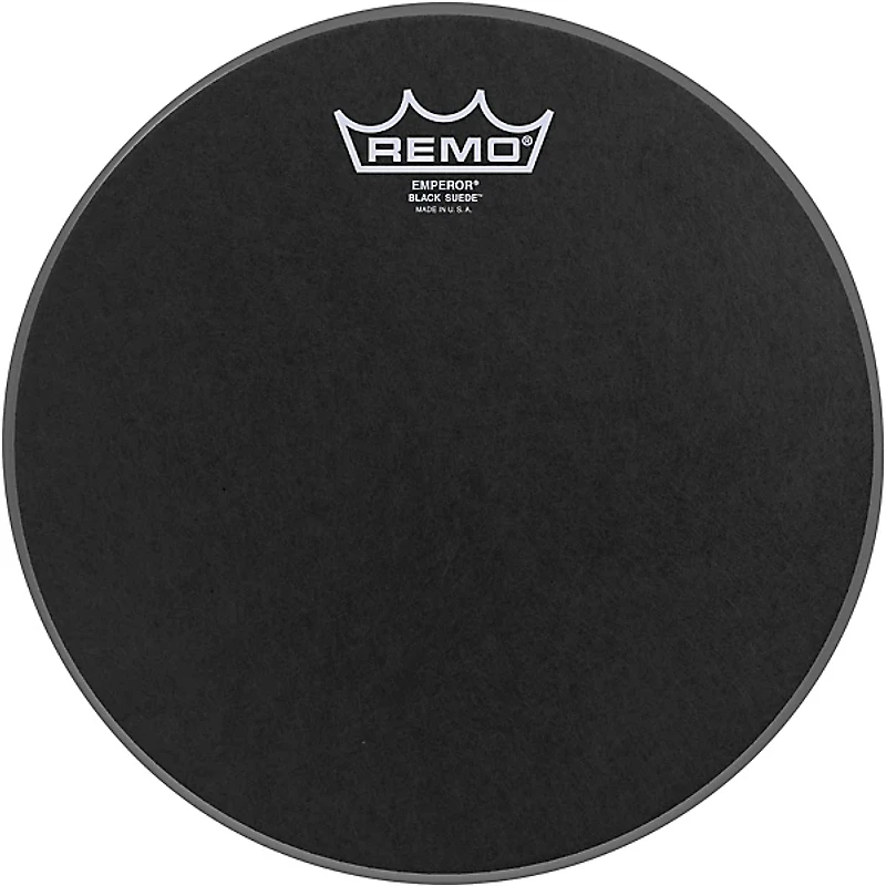 Remo Black Suede Emperor Batter Drum Head