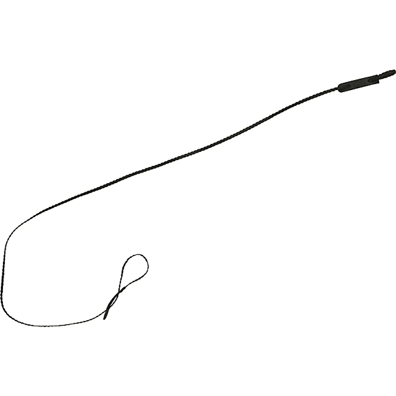 Levy's Braided Leather String Mandolin Strap Black