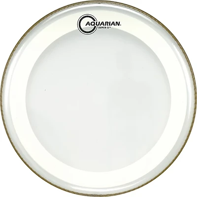 Aquarian Super-2 Clear Drumhead with SX Ring