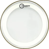 Aquarian Super-2 Clear Drumhead with SX Ring
