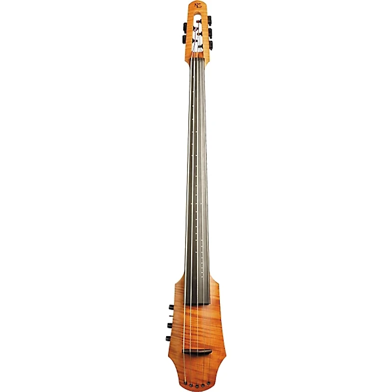 NS Design CR Series 5-String Electric Cello Amber Stain
