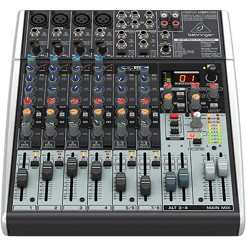 Behringer XENYX X1204USB USB Mixer With Effects
