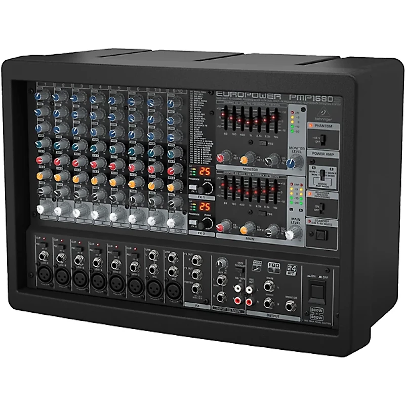 Behringer EUROPOWER PMP1680S 10-Channel 1,600W Powered Mixer