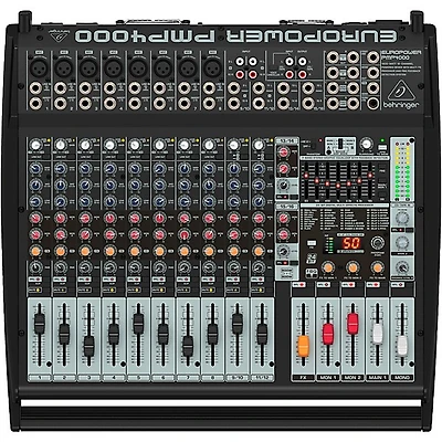 Behringer EUROPOWER PMP4000 16-Channel 1,600W Powered Mixer