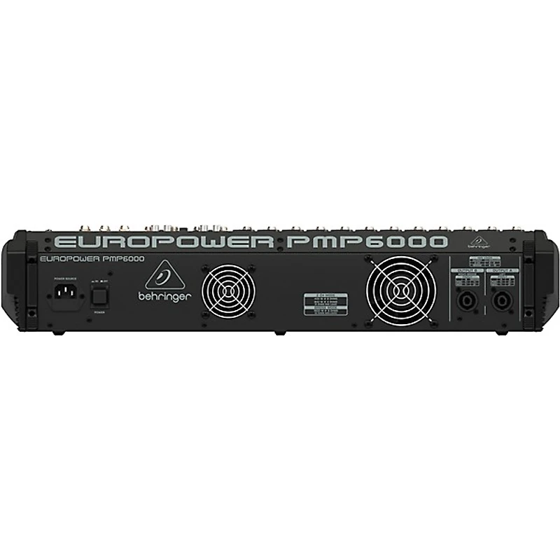 Behringer EUROPOWER PMP6000 20-Channel 1,600W Powered Mixer
