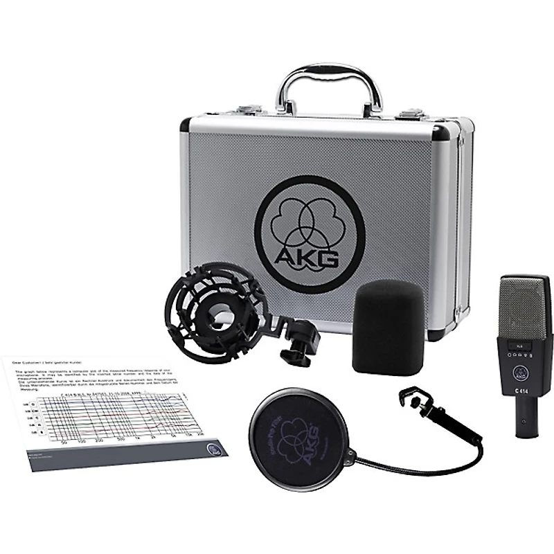 AKG C414 XLS Reference Multi-Pattern Condenser Microphone