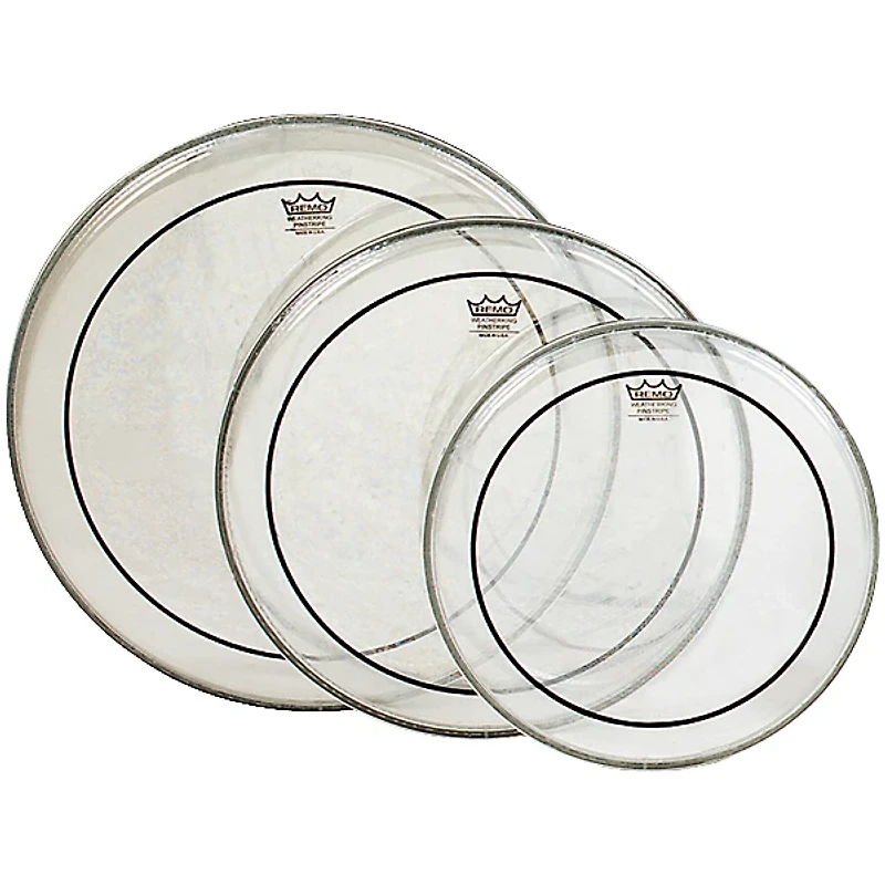 Remo Pinstripe Tom Drum Head Pack