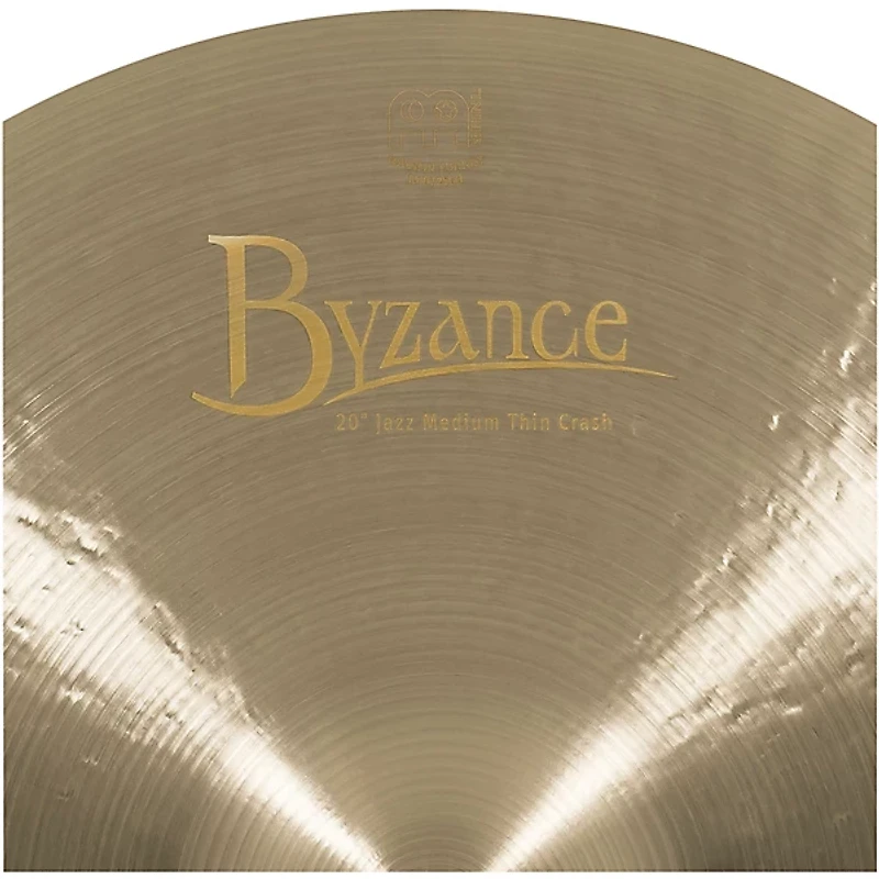 MEINL Byzance Jazz Medium Thin Crash Cymbal