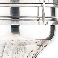 MEINL Aluminum Hand-Hammered Darbuka Silver 8 in.