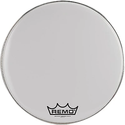Remo Ambassador Smooth White Bass Head With Crimplock Collar