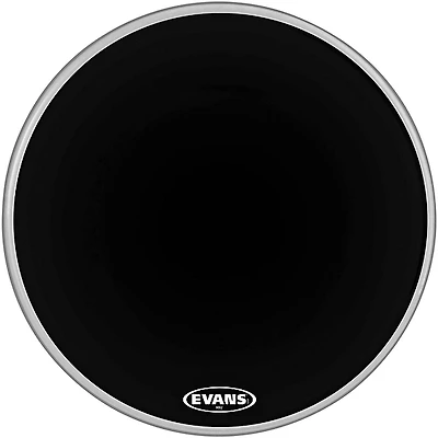 EVANS MX2 Black Marching Bass Drum Head
