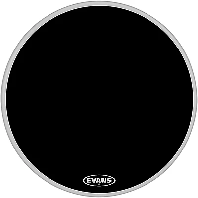 EVANS MX2 Black Marching Bass Drum Head
