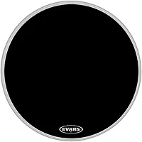 EVANS MX2 Black Marching Bass Drum Head