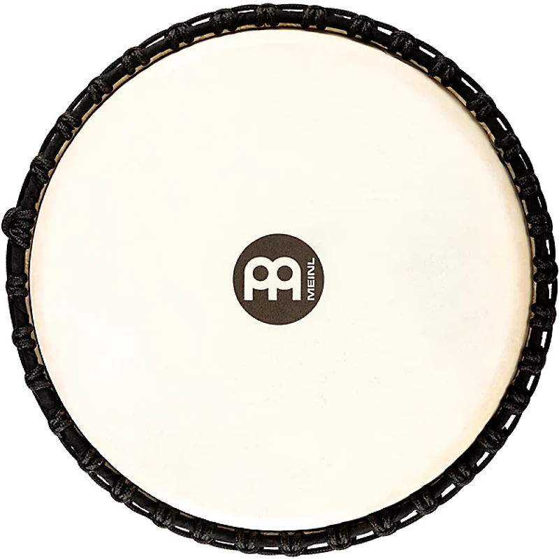 MEINL Earth Rhythm Series Original African-Style Rope-Tuned Wood Djembe with Bag