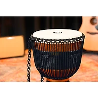 MEINL Earth Rhythm Series Original African-Style Rope-Tuned Wood Djembe with Bag
