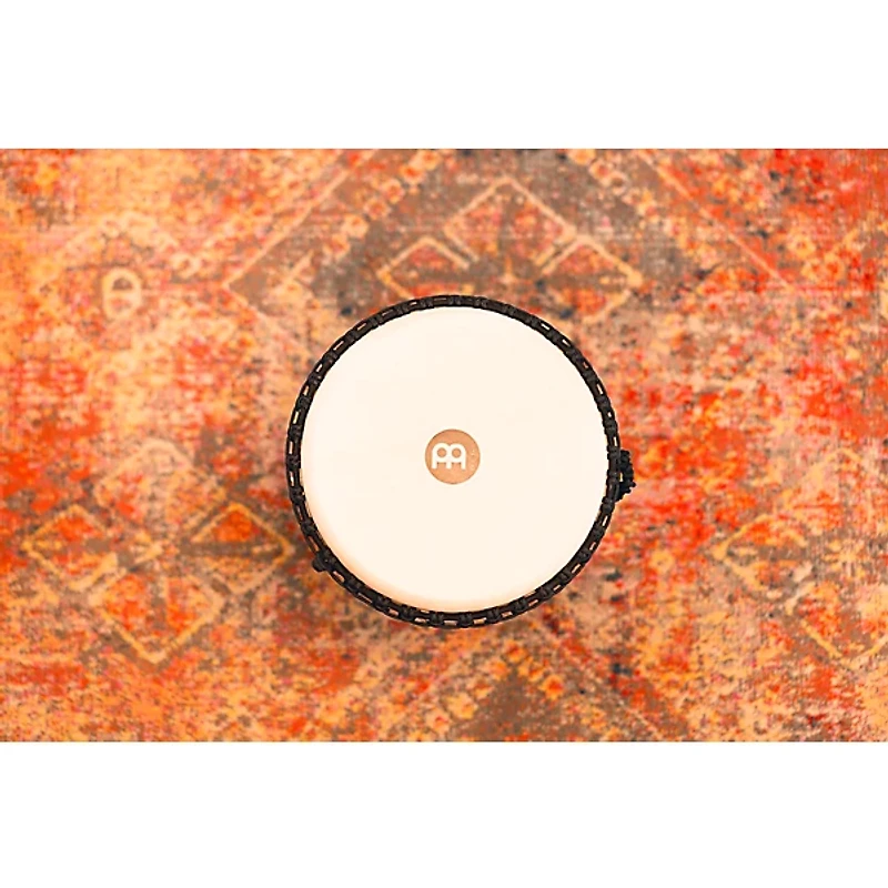 MEINL Earth Rhythm Series Original African-Style Rope-Tuned Wood Djembe with Bag