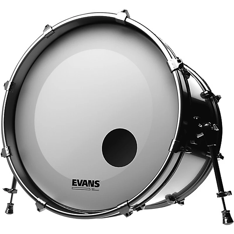 EVANS EQ3 Coated White Resonant Bass Drum Head