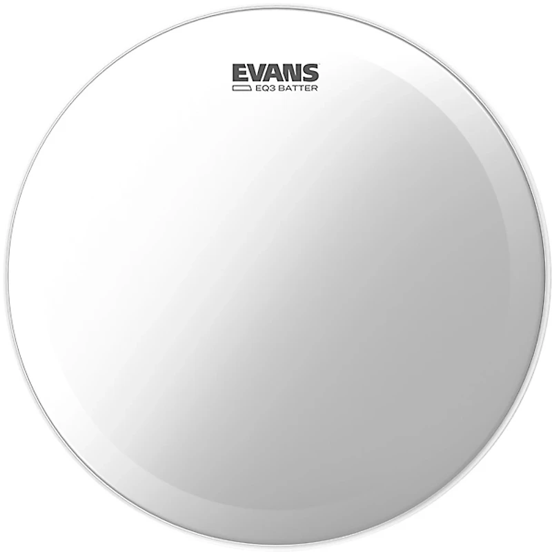 EVANS EQ3 Frosted Bass Drum Head