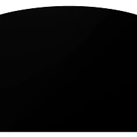 EVANS EQ3 Black Resonant Bass Drum Head -