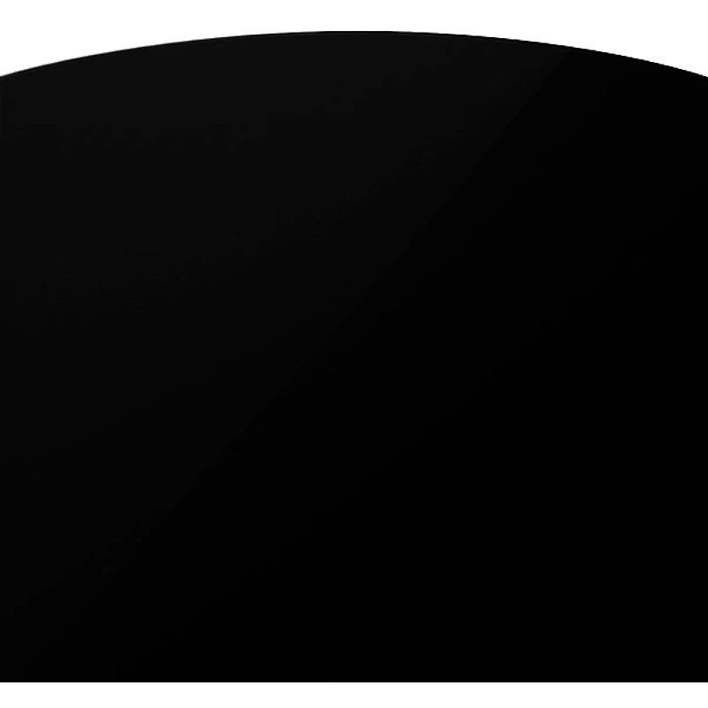 EVANS EQ3 Black Resonant Bass Drum Head