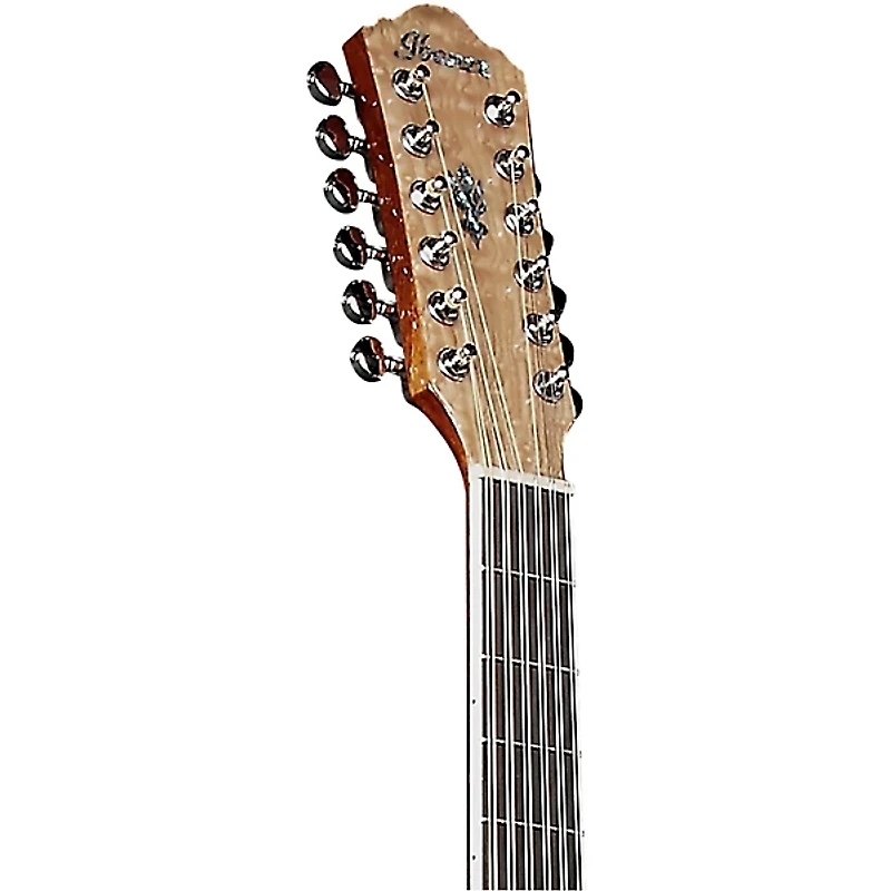 Ibanez Exotic Wood Series EW2012ASENT 12-String Acoustic-Electric Guitar Gloss Natural