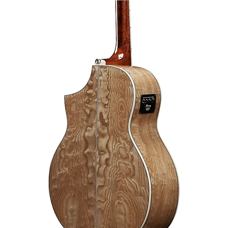 Ibanez Exotic Wood Series EW2012ASENT 12-String Acoustic-Electric Guitar Gloss Natural