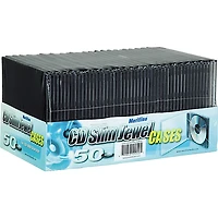 BK Media Slim Jewel Case 50-Pack