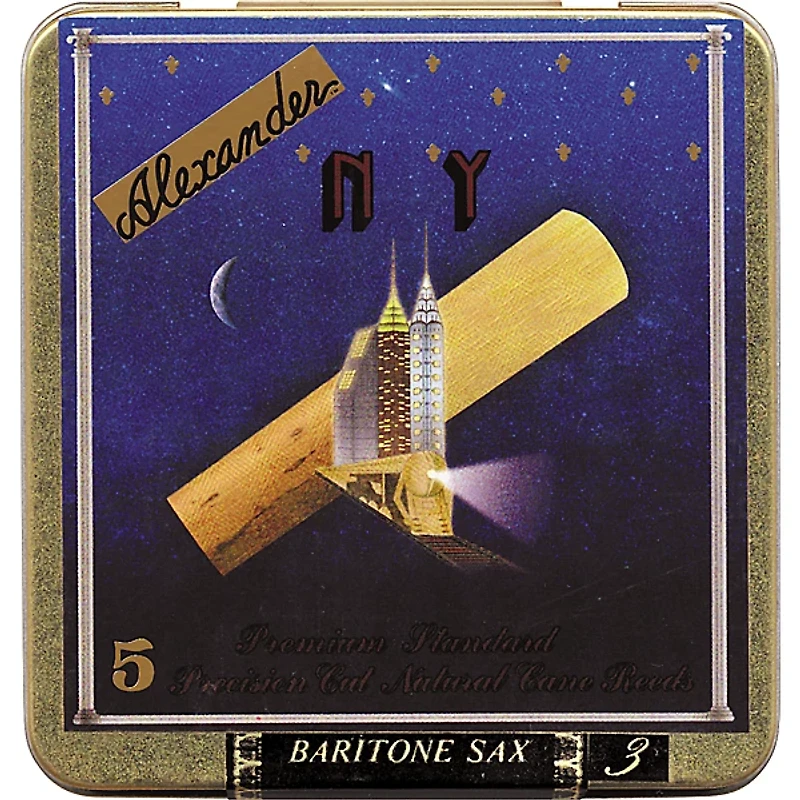 Alexander Reeds New York Baritone Saxophone Reeds Strength 2.5