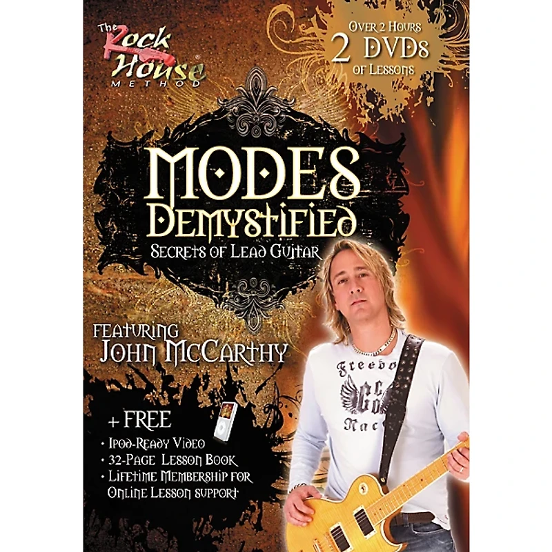 Rock House Modes Demystified - Secrets of Lead Guitar Featuring John McCarthy (2-DVD Set)