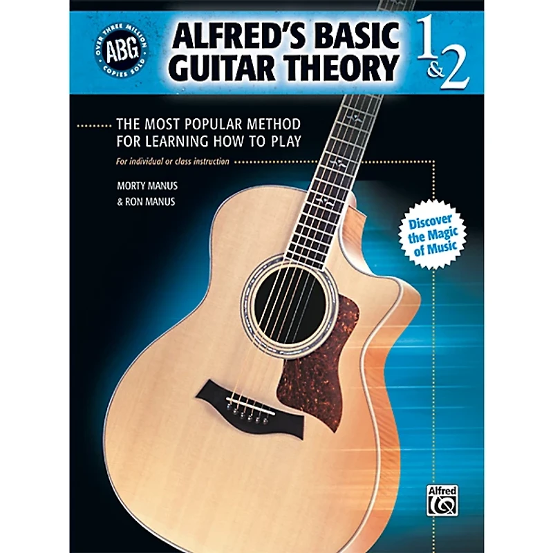 Alfred Basic Guitar Theory Volumes 1 and 2 (Book)