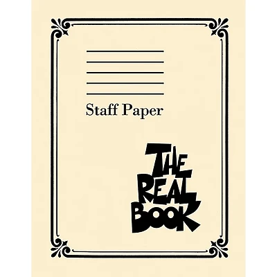 Hal Leonard The Real Book - Staff Paper