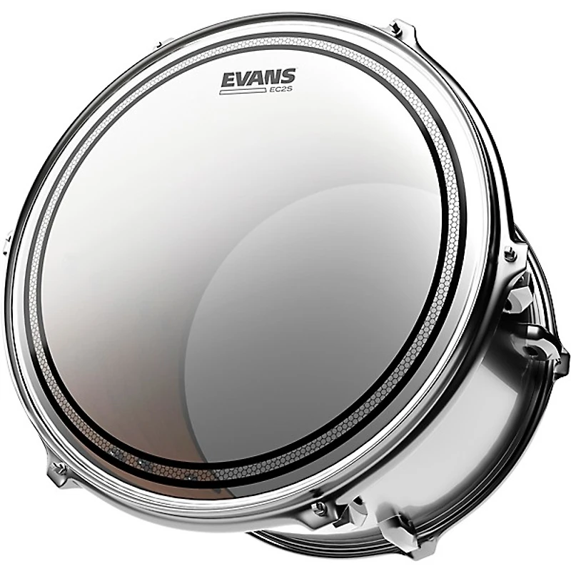 EVANS EC2S Frosted Drum Head