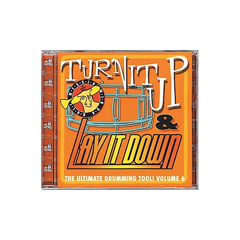 Drum Fun Inc Turn It Up and Lay It Down, Volume 6 - Messin' Wid Da Bull - Play Along CD for Drummers