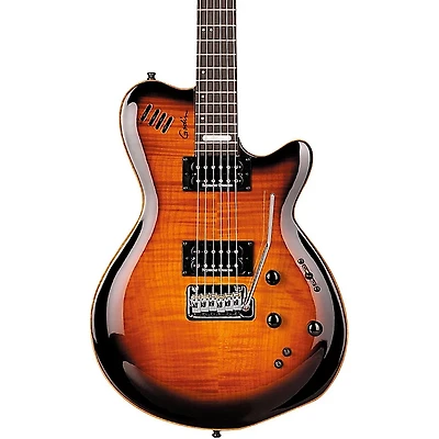 Godin LGXT AA Flamed Maple Top Electric Guitar Cognac Burst