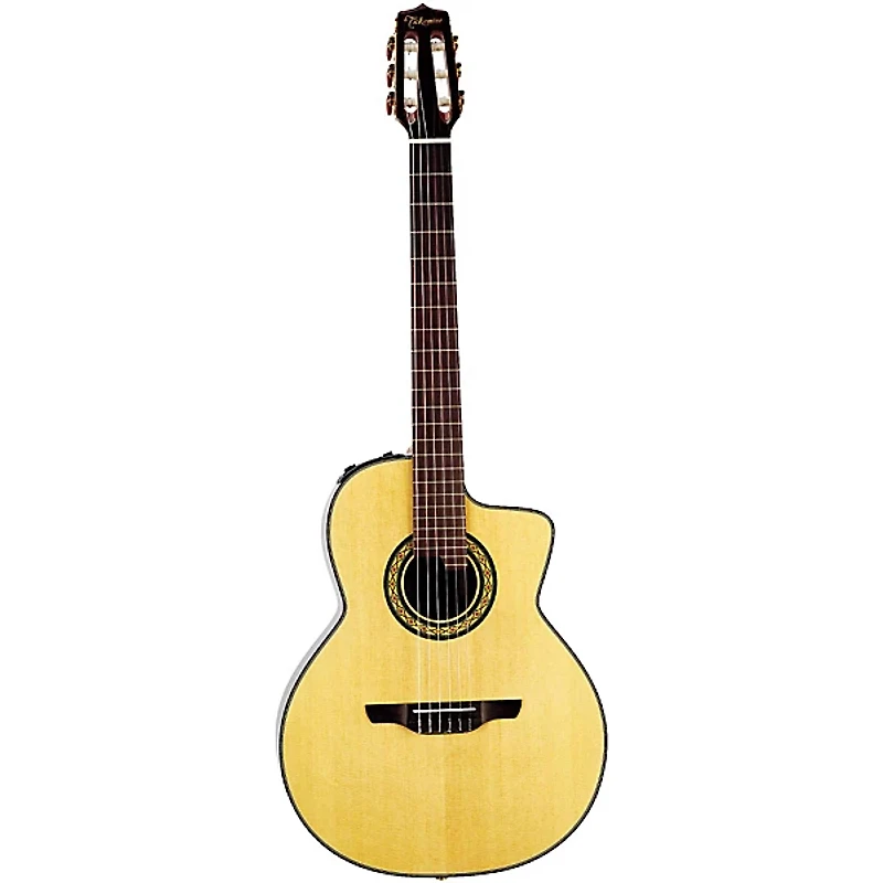Takamine TC135SC Classical 24-Fret Cutaway Acoustic-Electric Guitar Natural