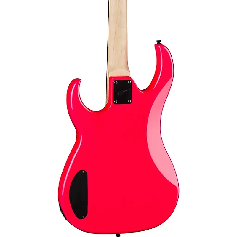 Dean Custom Zone 4-String Bass Guitar Fluorescent Pink
