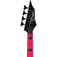 Dean Custom Zone 4-String Bass Guitar Fluorescent Pink
