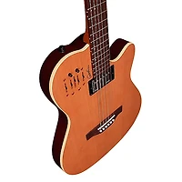 Godin A6 Ultra Semi-Acoustic-Electric Guitar Natural Cedar