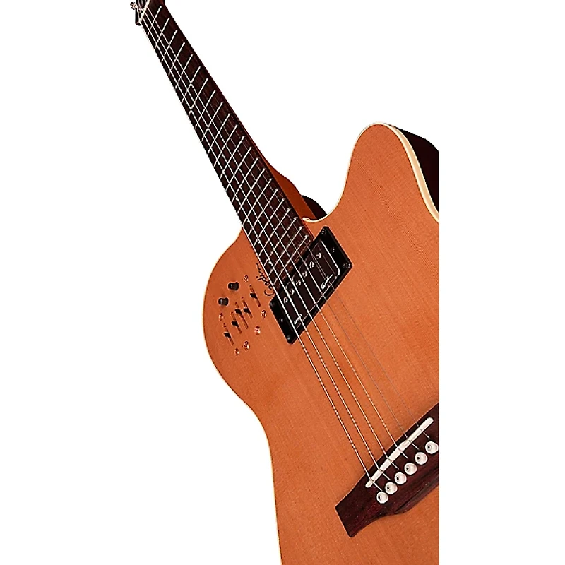 Godin A6 Ultra Semi-Acoustic-Electric Guitar Natural Cedar